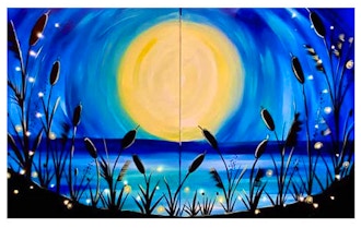 Paint Nite: Beach Moonlight Partner Painting